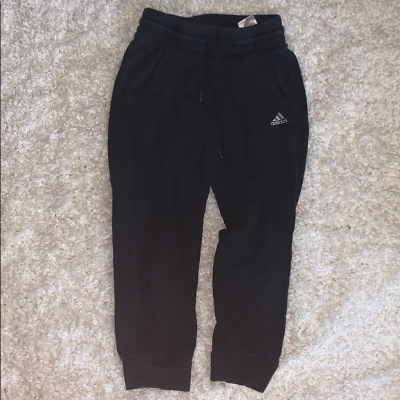 black drawstring joggers womens